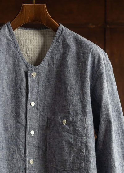 OLIVER CHURCH soft shirt (1940s50s chambray)