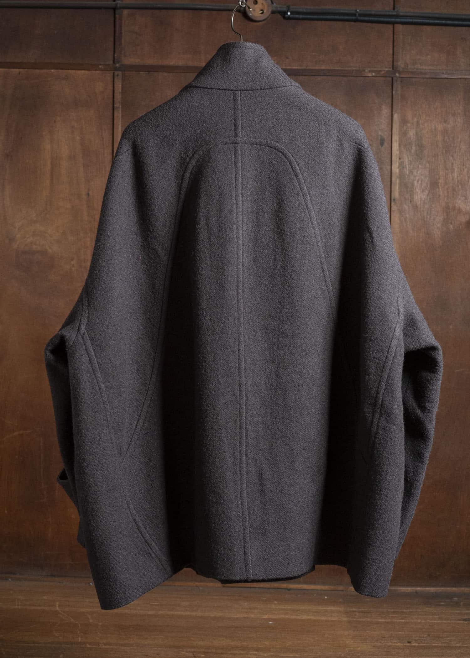 ZIGGY CHEN 0M2531109 STAND COLLAR SHORT COAT