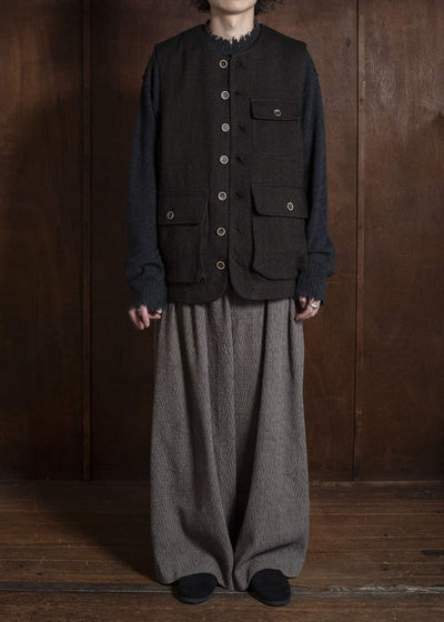 UMA WANG UM6502 JOLT JKT uw096 - black/brown