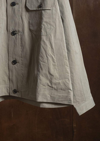 JAN-JAN VAN ESSCHE JACKET#64 TIME WASHED LIGHT | STONE GREY Time Washed Light | Stone Grey