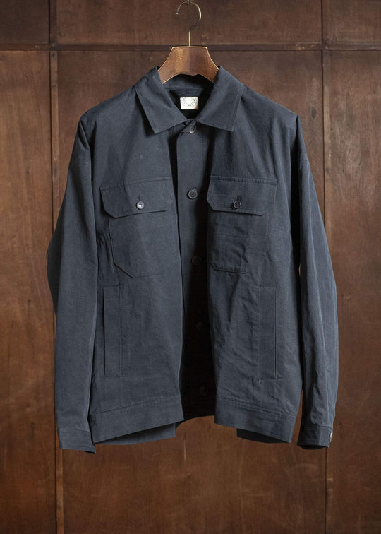 JAN-JAN VAN ESSCHE JACKET#64 TIME WASHED LIGHT | STONE GREY Time Washed Light | Off Black