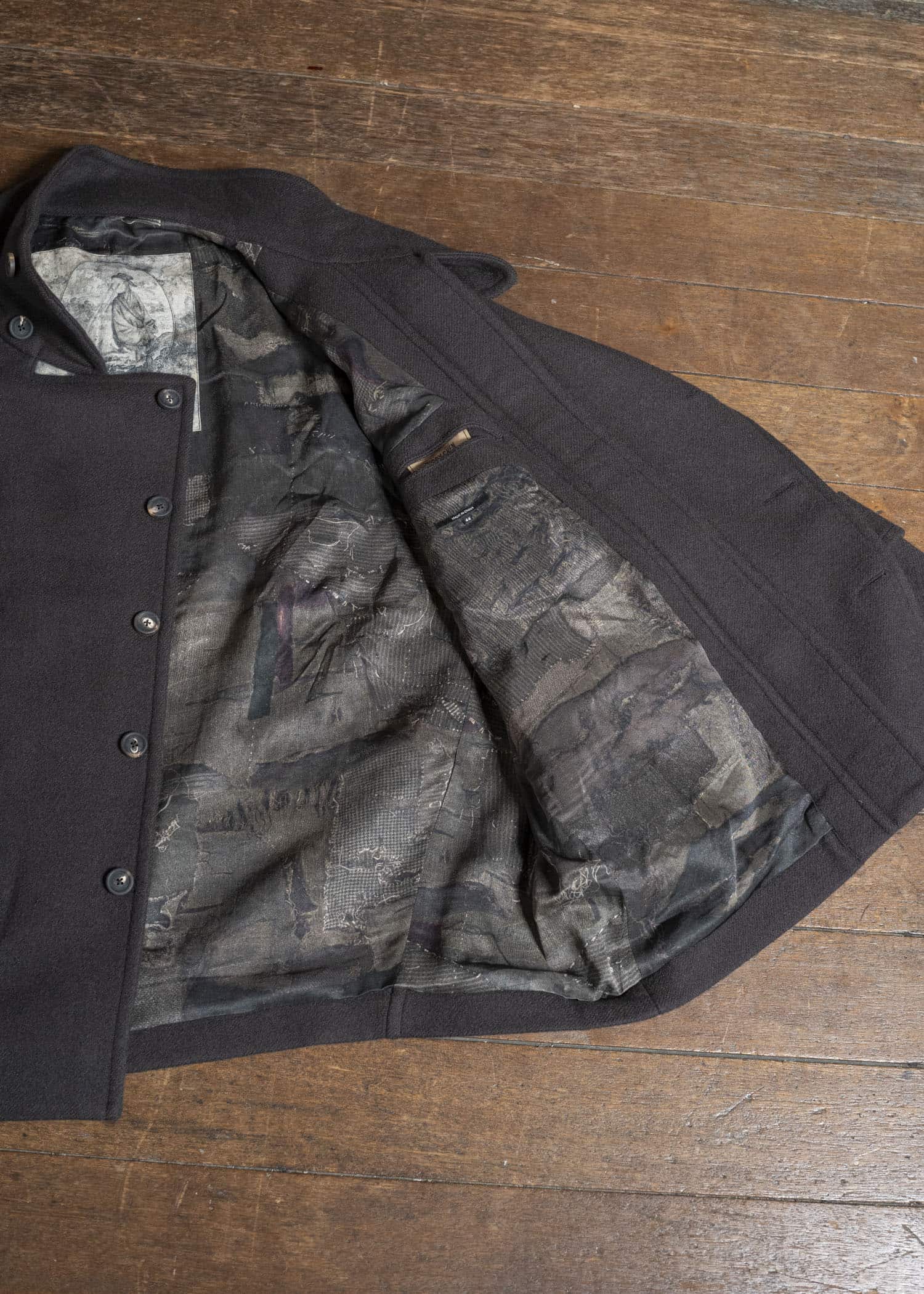 ZIGGY CHEN 0M2531109 STAND COLLAR SHORT COAT