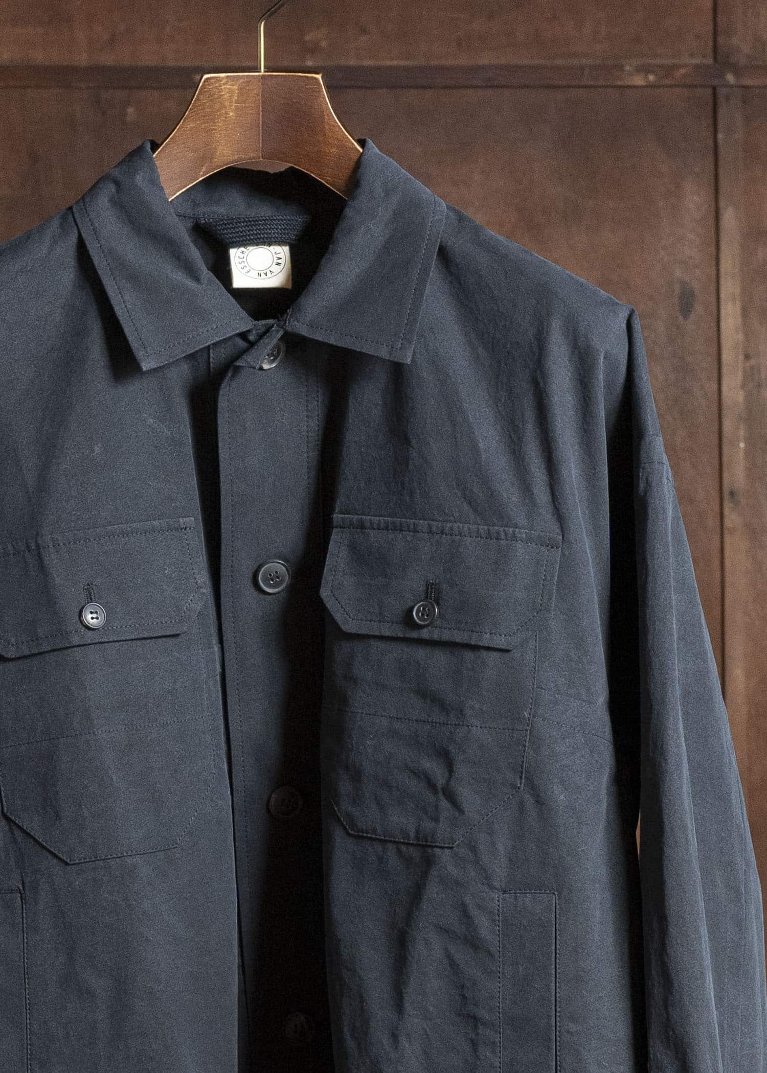 JAN-JAN VAN ESSCHE JACKET#64 TIME WASHED LIGHT | STONE GREY Time Washed Light | Off Black