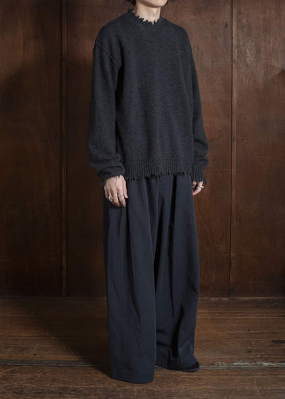 UMA WANG UM3500 POETIC PANTS uw033 - navy