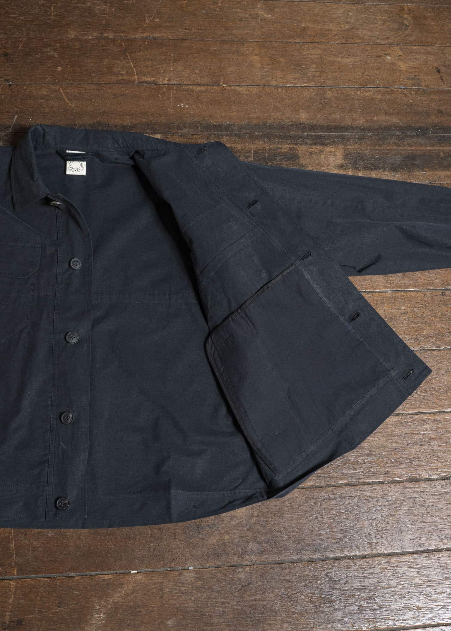 JACKET#64 TIME WASHED LIGHT | STONE GREY Time Washed Light | Off Black