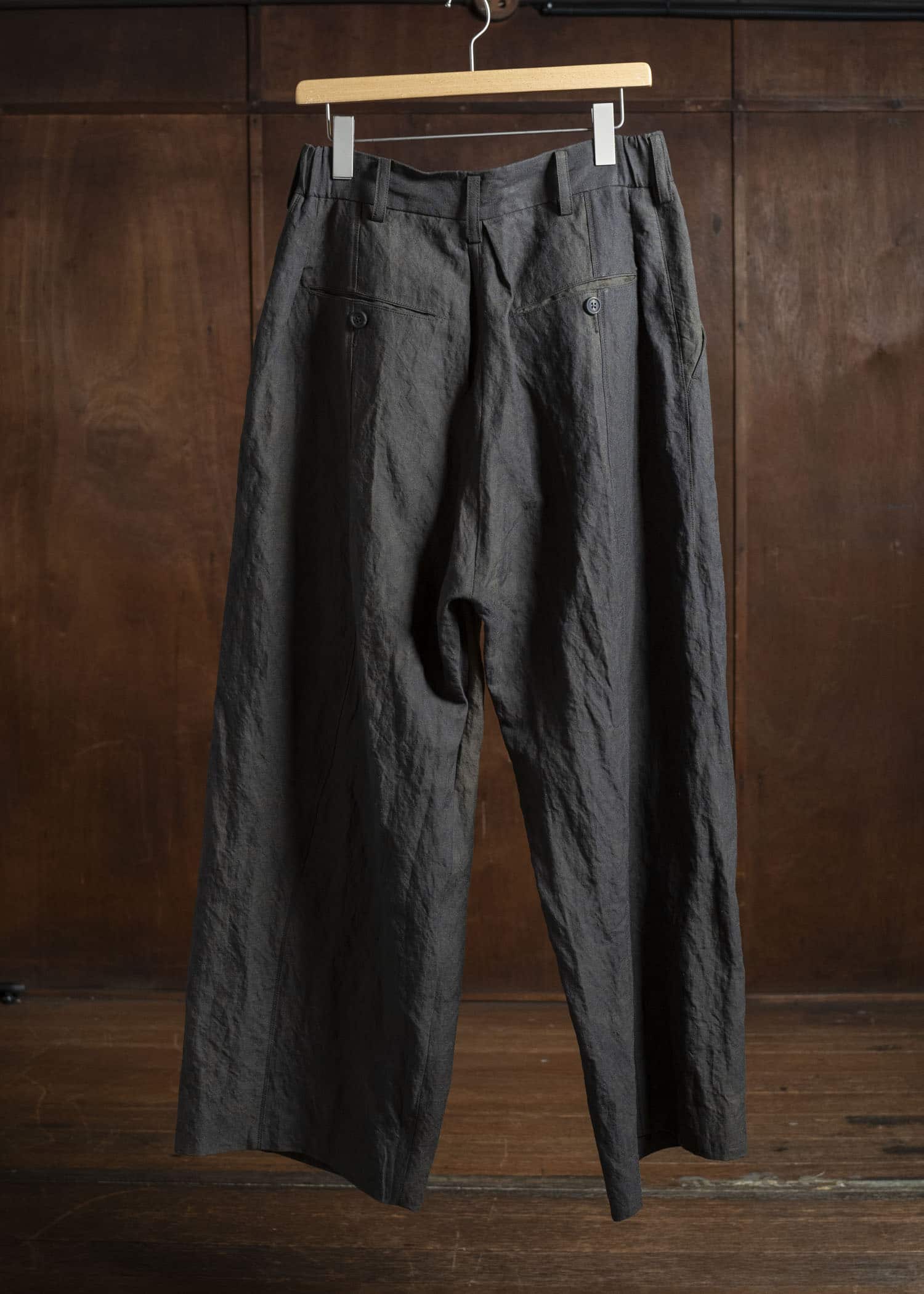 ZIGGY CHEN 0M2530540 WIDE-LEG TROUSERS 03