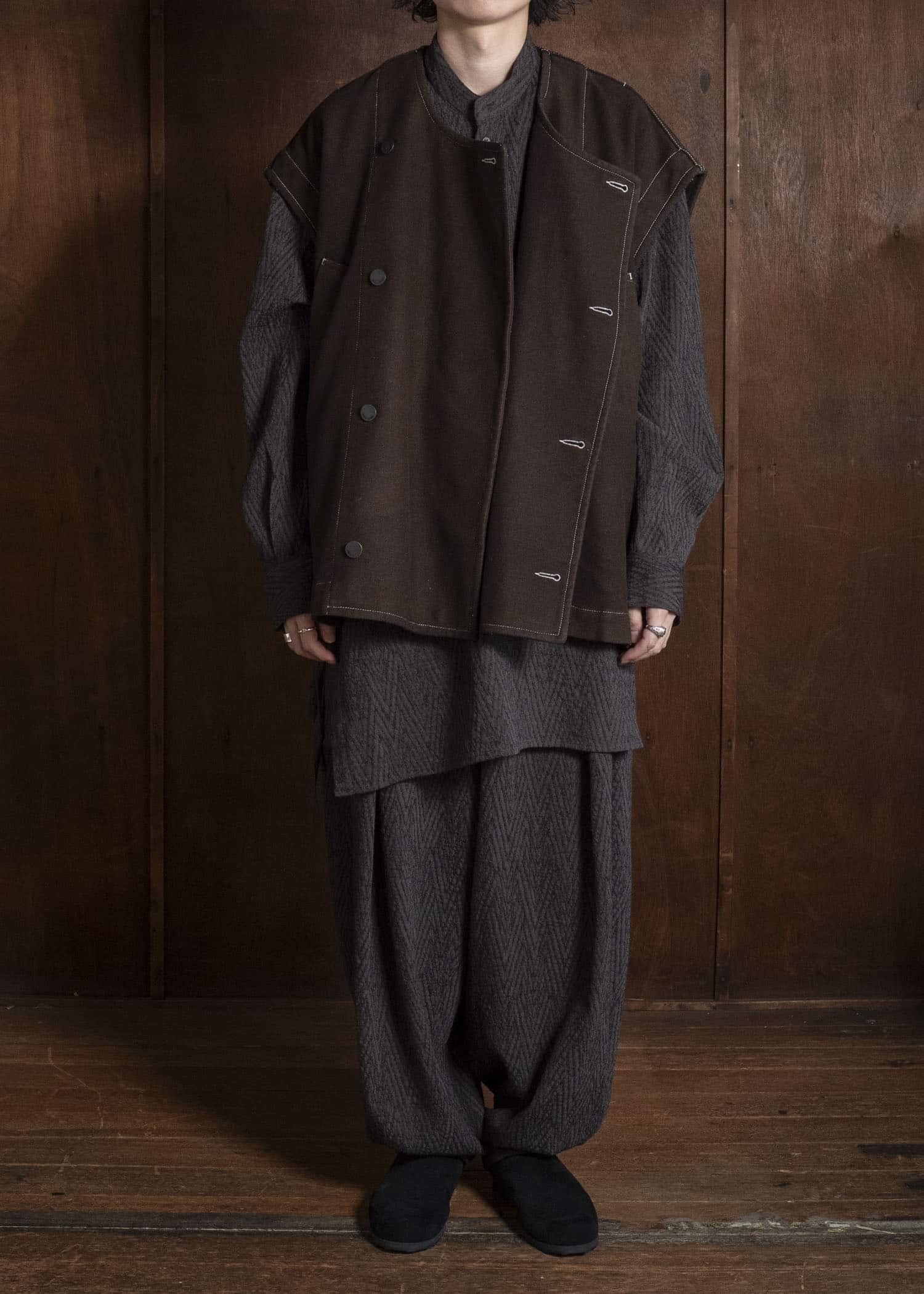 UMA WANG UM6568 JODEN JKT uw600 - brown