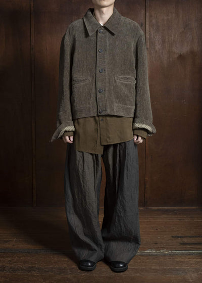 ZIGGY CHEN 0M2530540 WIDE-LEG TROUSERS 03