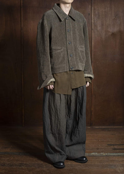 ZIGGY CHEN 0M2530540 WIDE-LEG TROUSERS 03