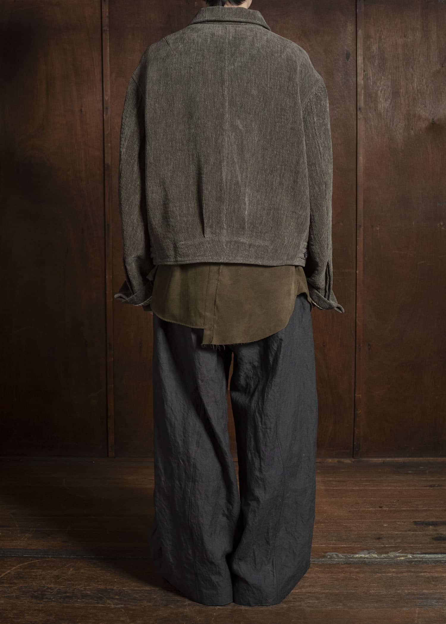 ZIGGY CHEN 0M2530540 WIDE-LEG TROUSERS 03