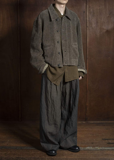 ZIGGY CHEN 0M2530540 WIDE-LEG TROUSERS 03