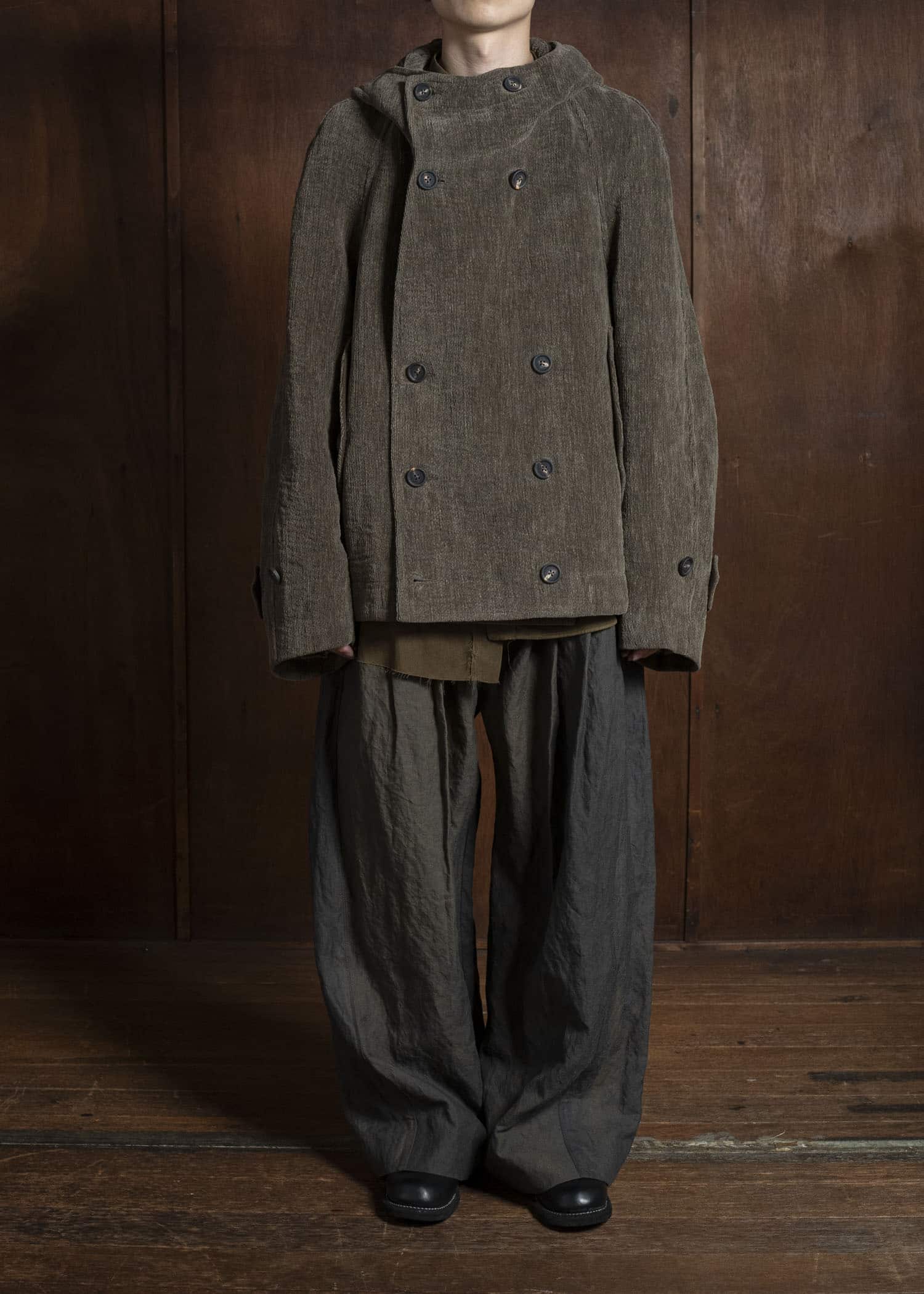 ZIGGY CHEN 0M2531105 CHENILLE CLOTH PARKA 81