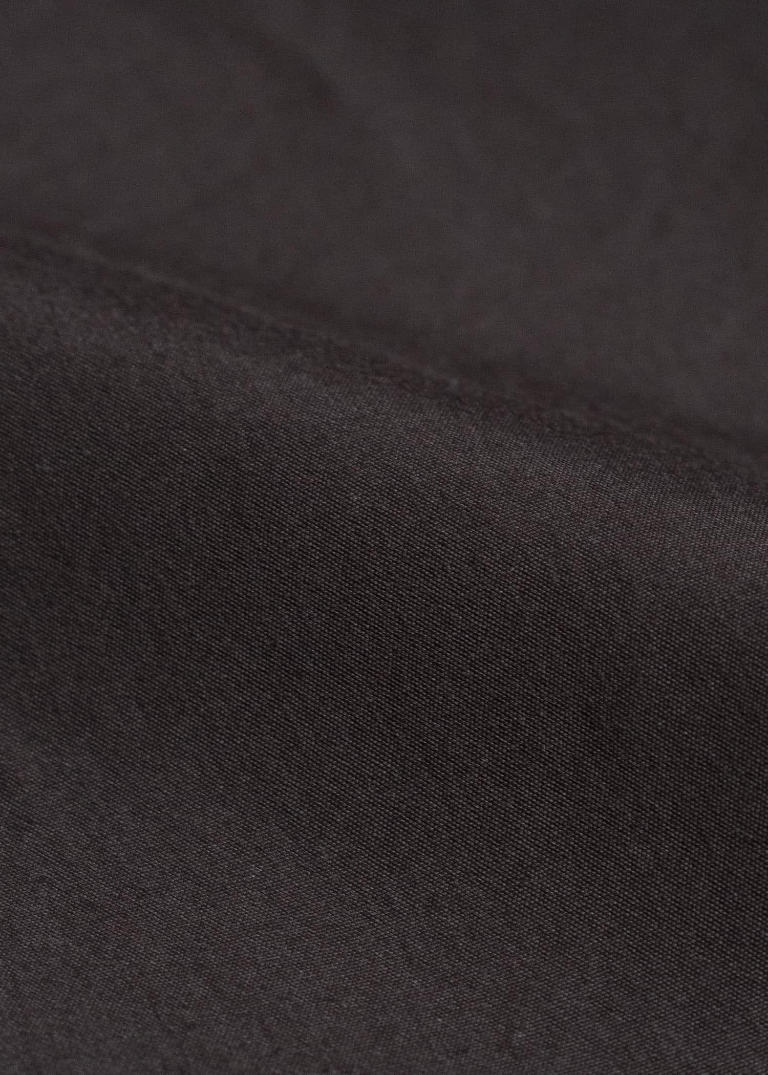 JAN-JAN VAN ESSCHE JACKET#65 HOODED JACKET WITH DOUBLE PATCH POCKETS, UNLINED Cotton Silk Canvas | Old Mahogany