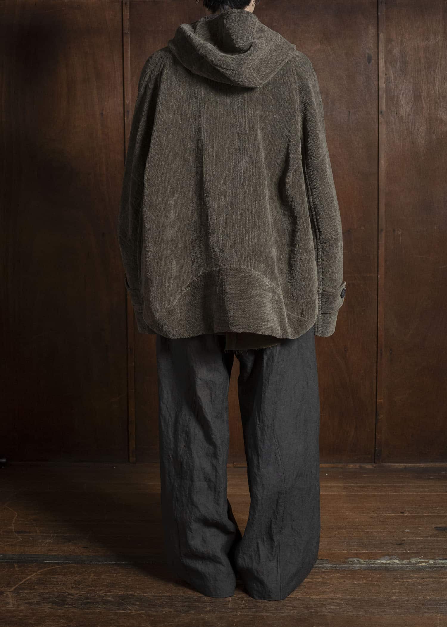 ZIGGY CHEN 0M2531105 CHENILLE CLOTH PARKA 81