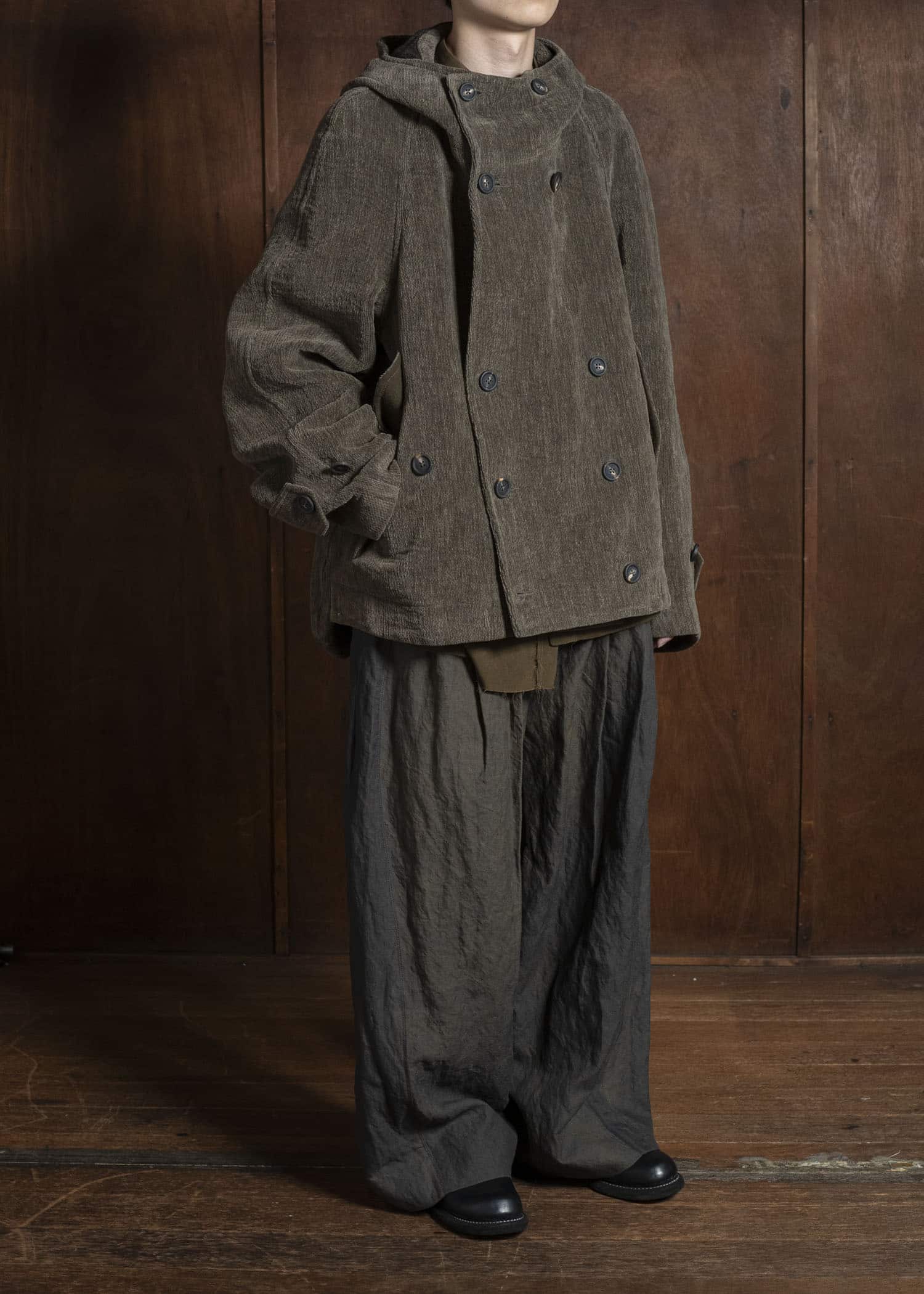 ZIGGY CHEN 0M2531105 CHENILLE CLOTH PARKA 81