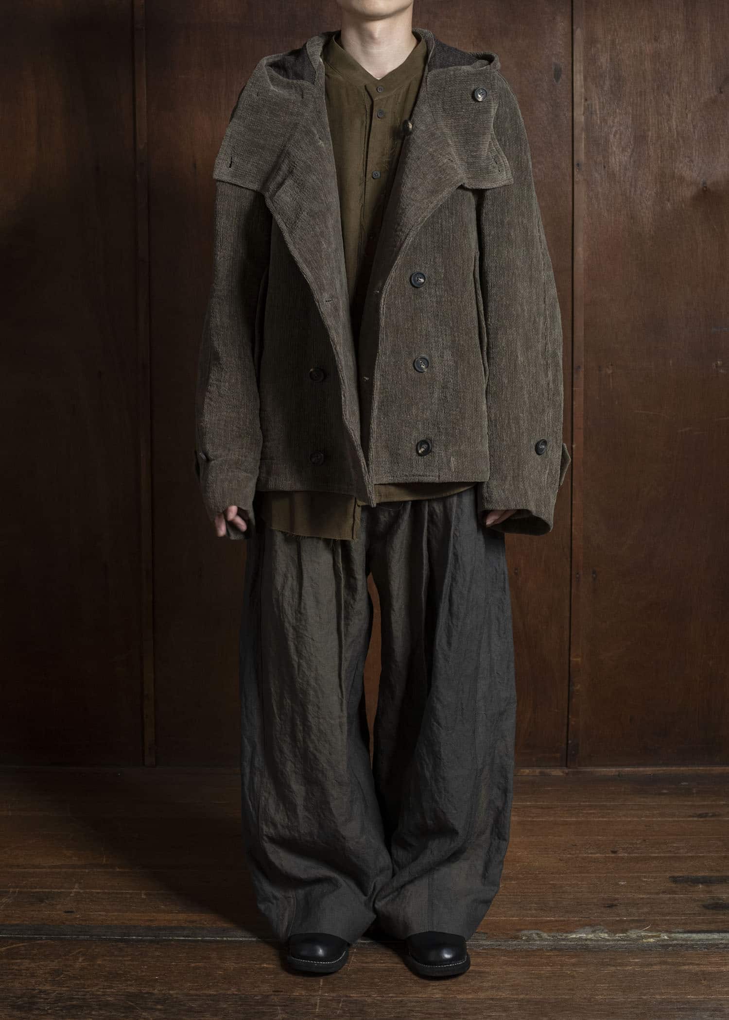 ZIGGY CHEN 0M2531105 CHENILLE CLOTH PARKA 81