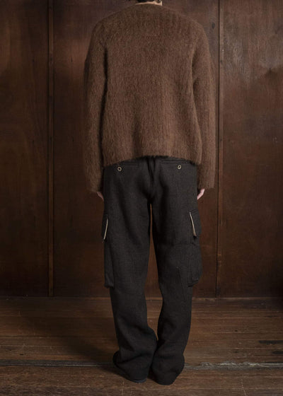 UMA WANG UM3541 PAXTON PANTS uw096 - black/brown