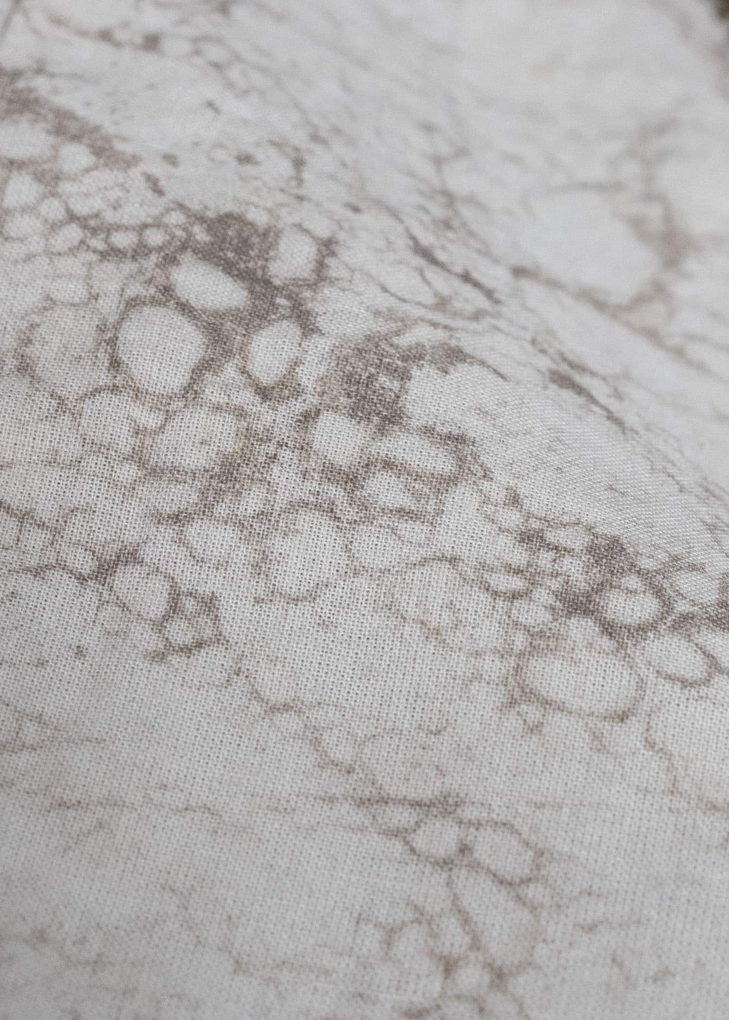 Gathering Textiles Roly Poly Jacket Cream Mud Resist Dabu Organic Cotton RPJ01-DC-CR