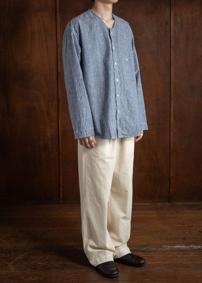 OLIVER CHURCH soft shirt (1940s50s chambray)