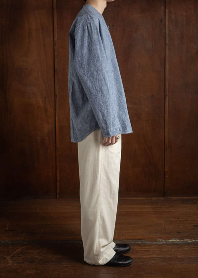 OLIVER CHURCH soft shirt (1940s50s chambray)