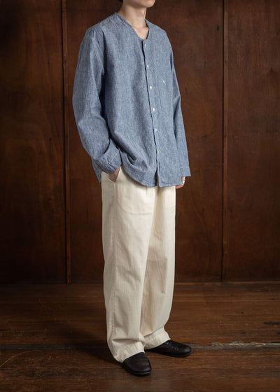 OLIVER CHURCH soft shirt (1940s50s chambray)