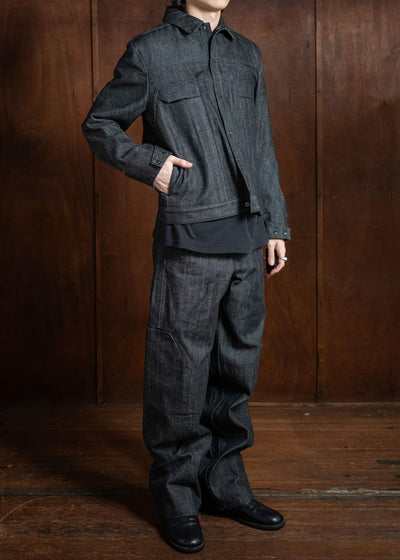 OPPOSE DUALITY 10Pocket Panel Denim Trs Black OD3001TRS-24AW