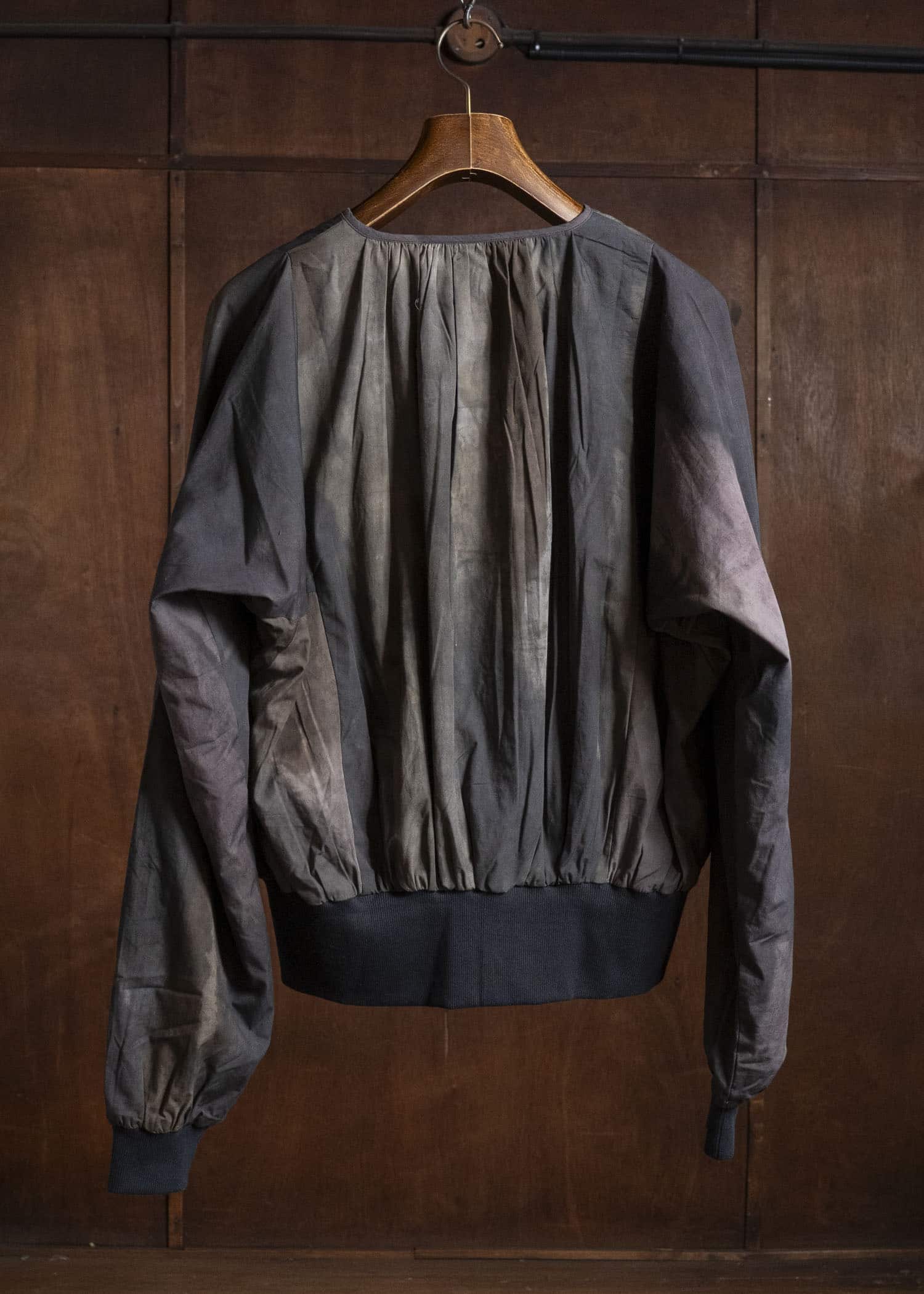 Gathering Textiles Roly Poly Jacket Hand Painted Organic Cotton Poplin , Double Gauze Lining RPJ01-CP-DM