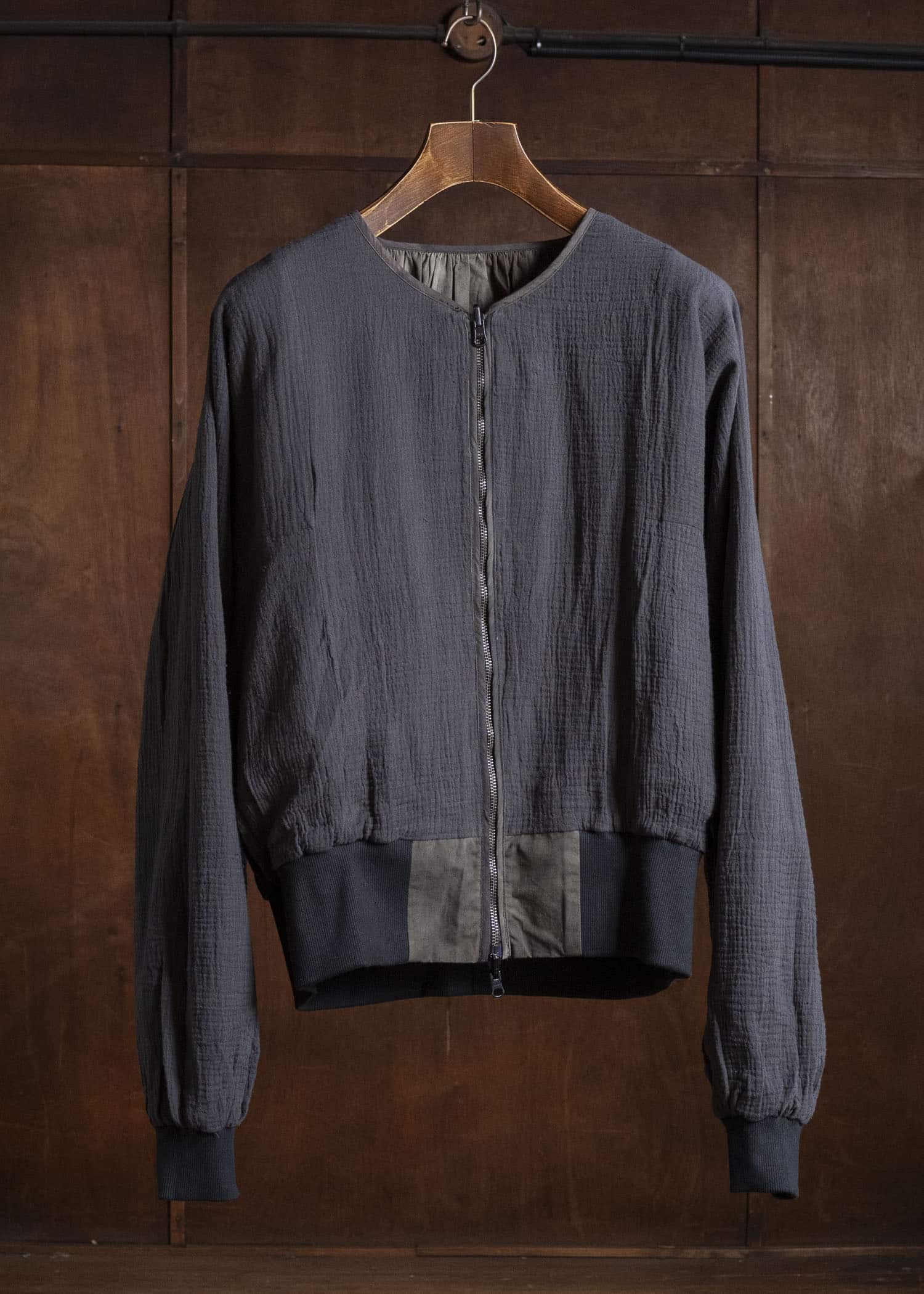 Gathering Textiles Roly Poly Jacket Hand Painted Organic Cotton Poplin , Double Gauze Lining RPJ01-CP-DM