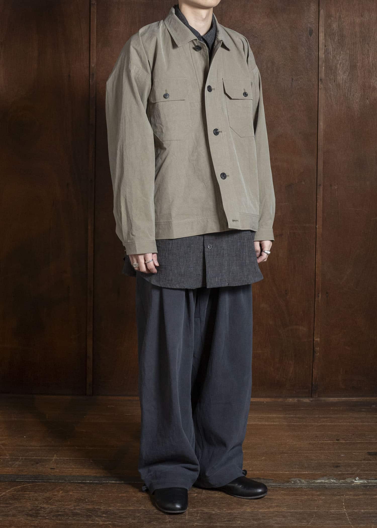 JAN-JAN VAN ESSCHE JACKET#64 TIME WASHED LIGHT | STONE GREY Time Washed Light | Stone Grey
