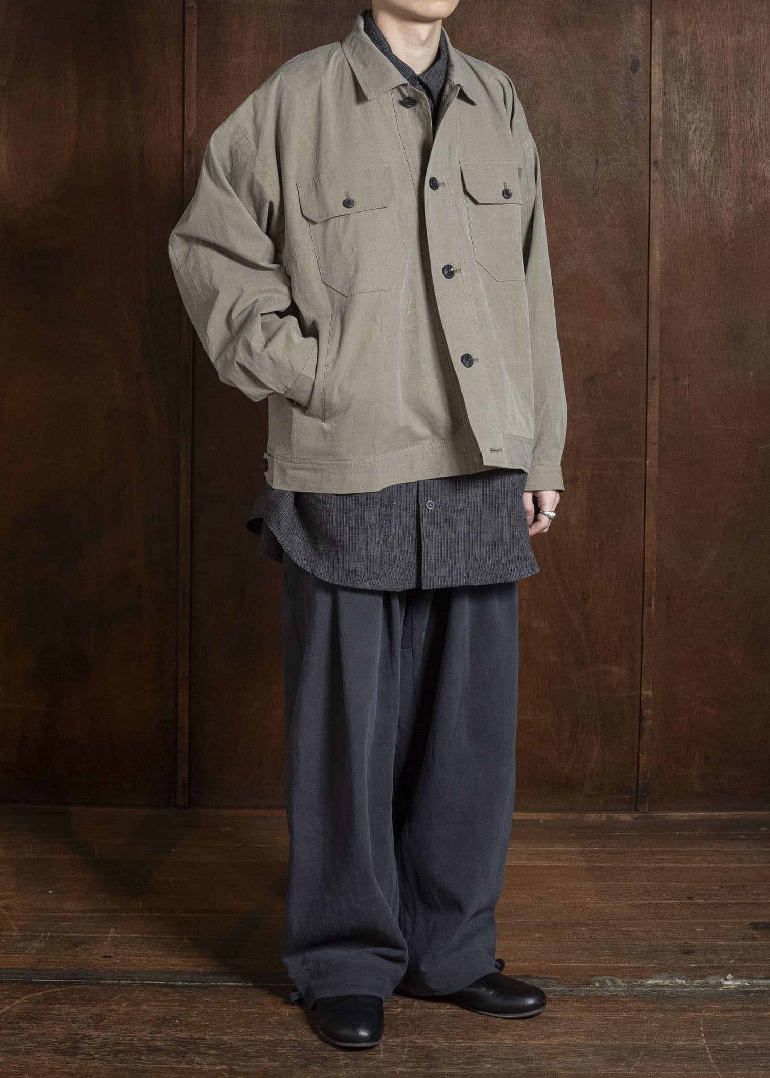 JAN-JAN VAN ESSCHE JACKET#64 TIME WASHED LIGHT | STONE GREY Time Washed Light | Stone Grey