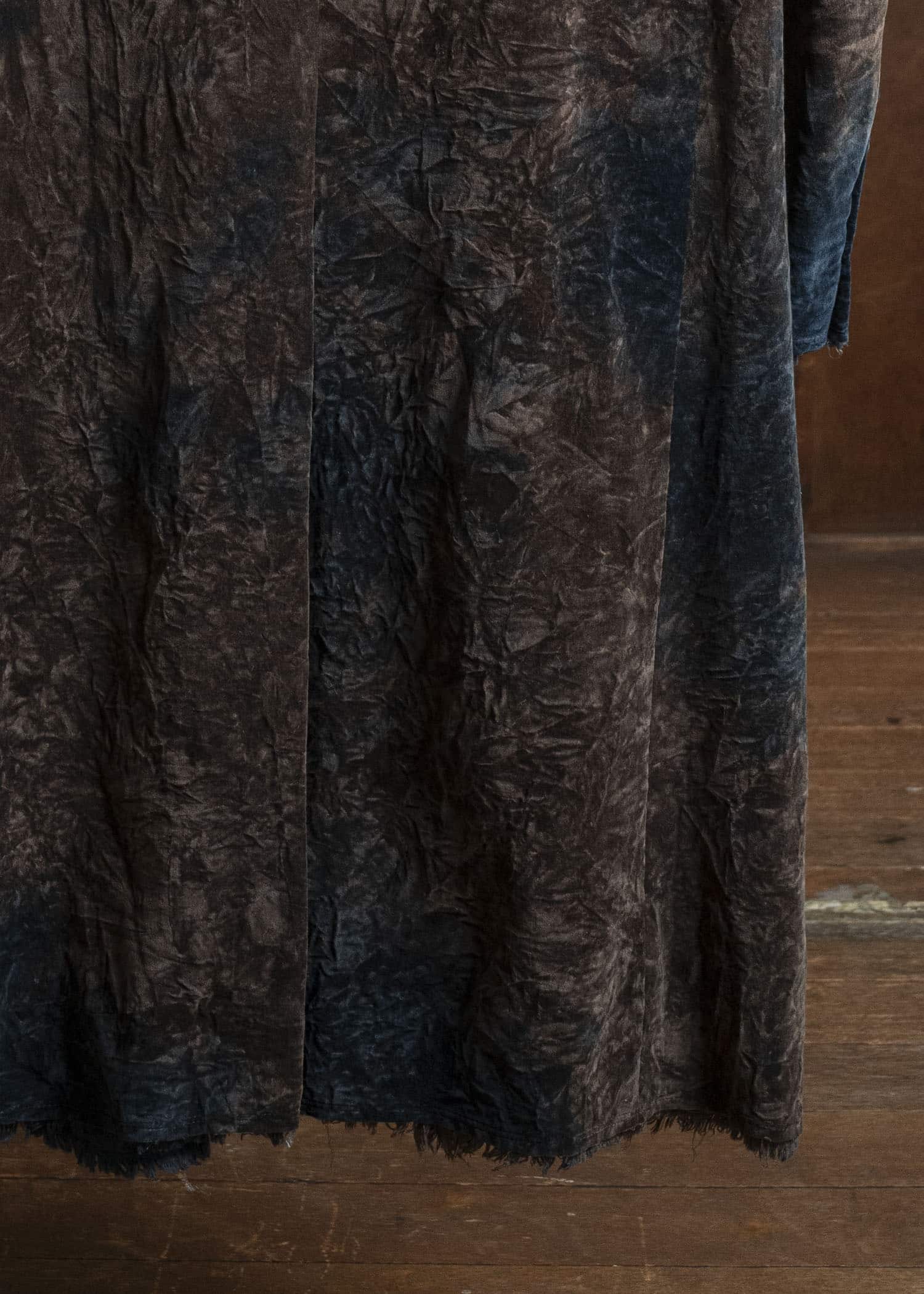 ZIGGY CHEN 0M2531102 VELVET LONG COAT 25