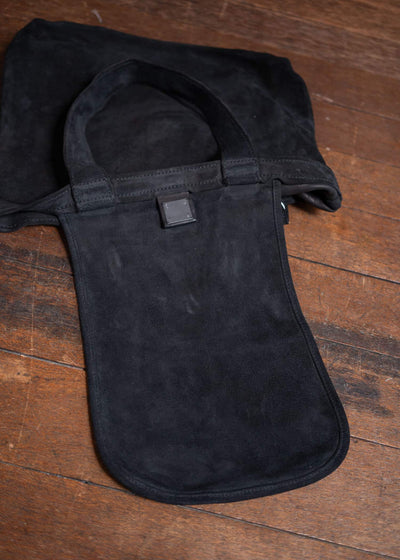 GUIDI SH2 SHOPPER BAG HORESE REVERS BLKT