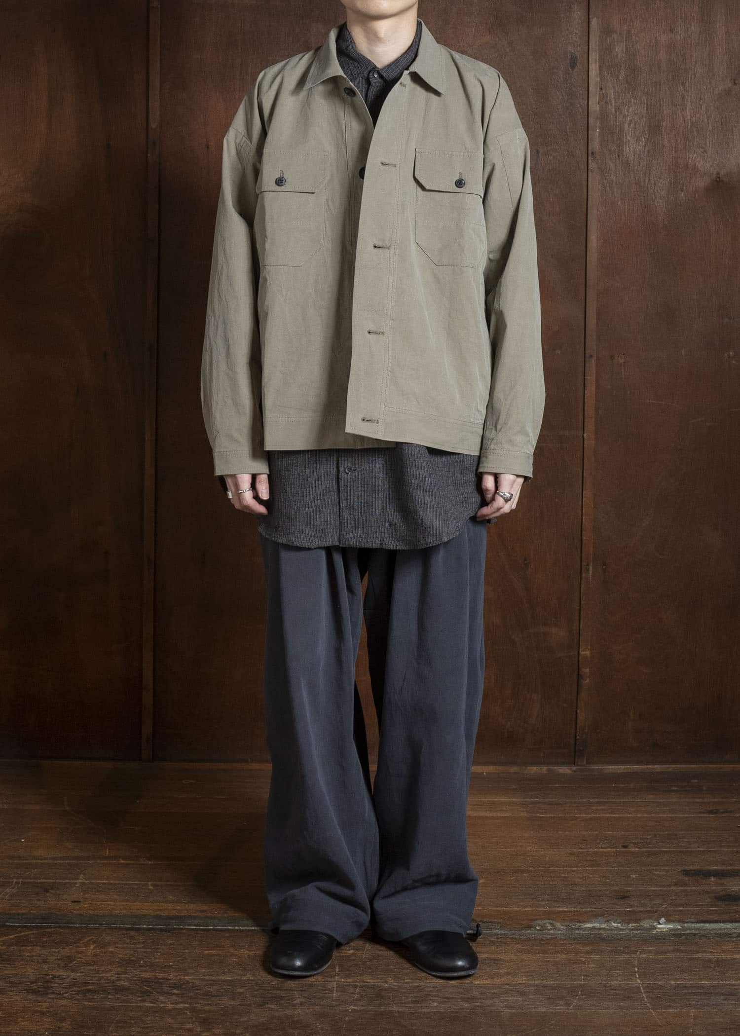 JAN-JAN VAN ESSCHE JACKET#64 TIME WASHED LIGHT | STONE GREY Time Washed Light | Stone Grey
