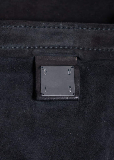 GUIDI SH2 SHOPPER BAG HORESE REVERS BLKT