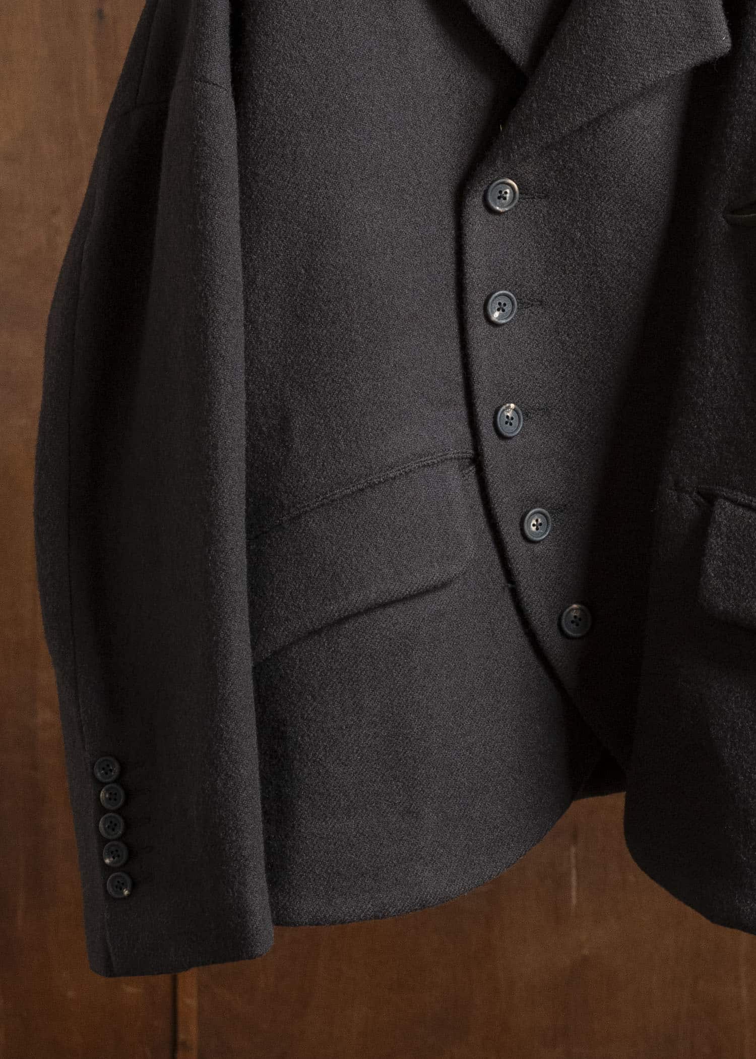 ZIGGY CHEN 0W2530903 ASYMMETRIC SPREAD COLLAR JACKET 3