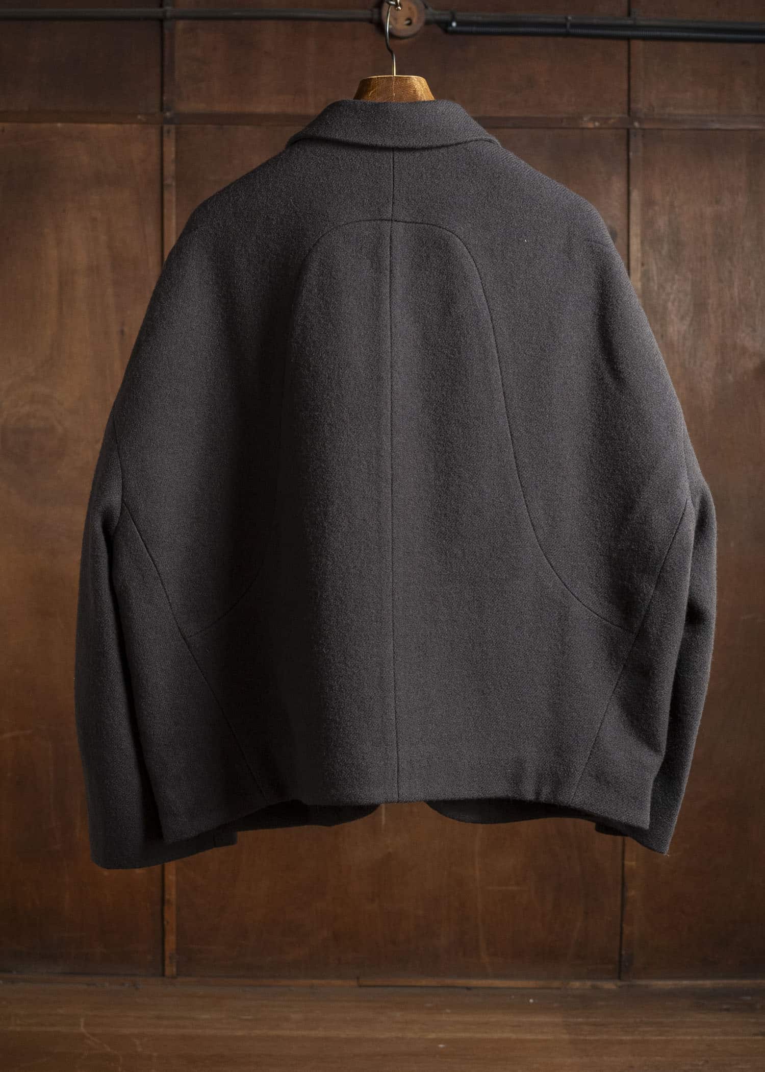 ZIGGY CHEN 0W2530903 ASYMMETRIC SPREAD COLLAR JACKET 3