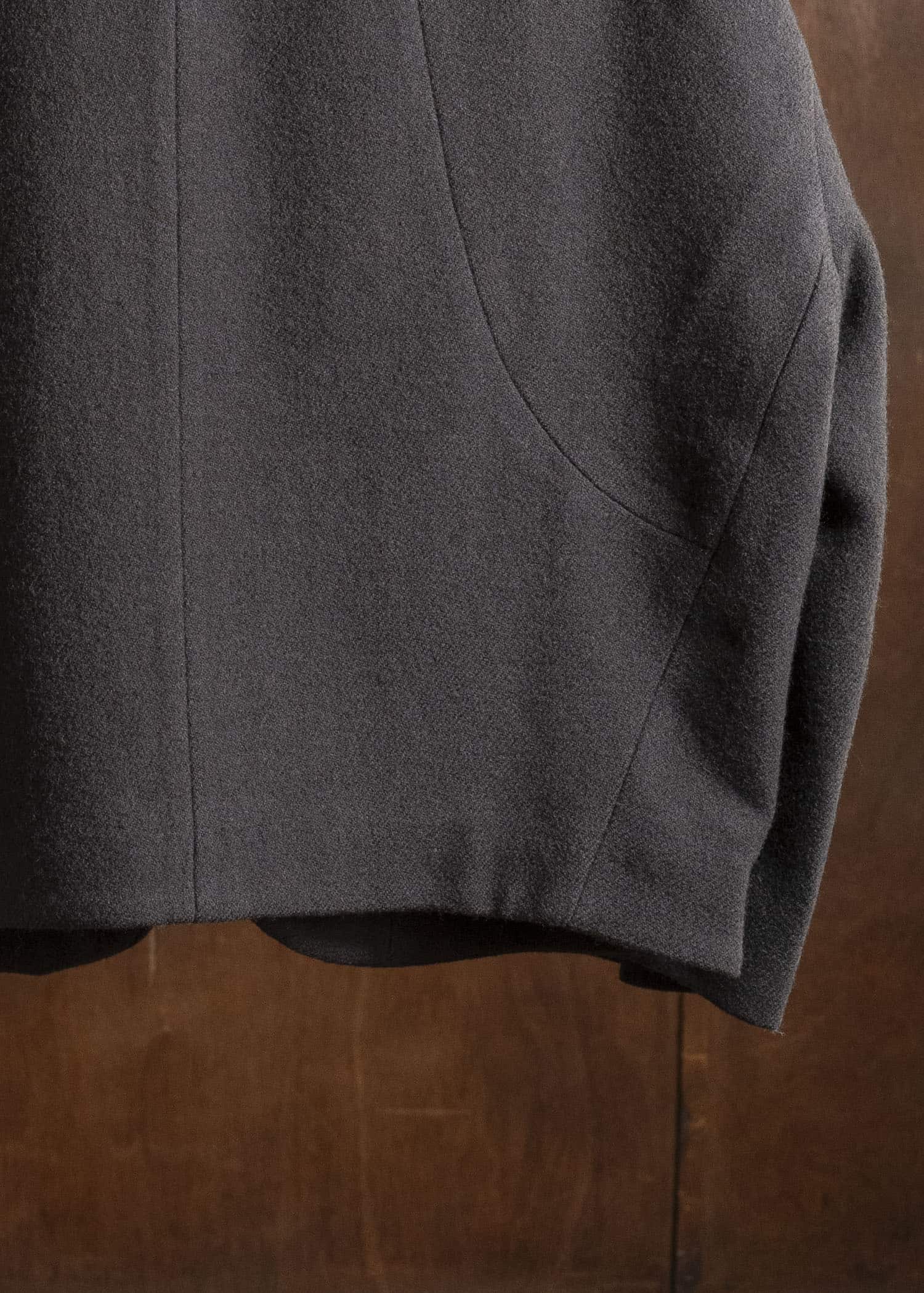 ZIGGY CHEN 0W2530903 ASYMMETRIC SPREAD COLLAR JACKET 3