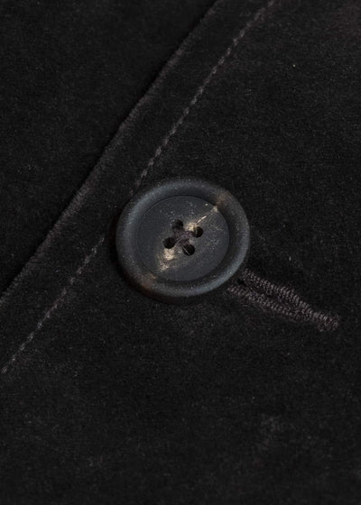 ZIGGY CHEN 0M2531103 VELVET STAND COLLAR SHORT COAT 65