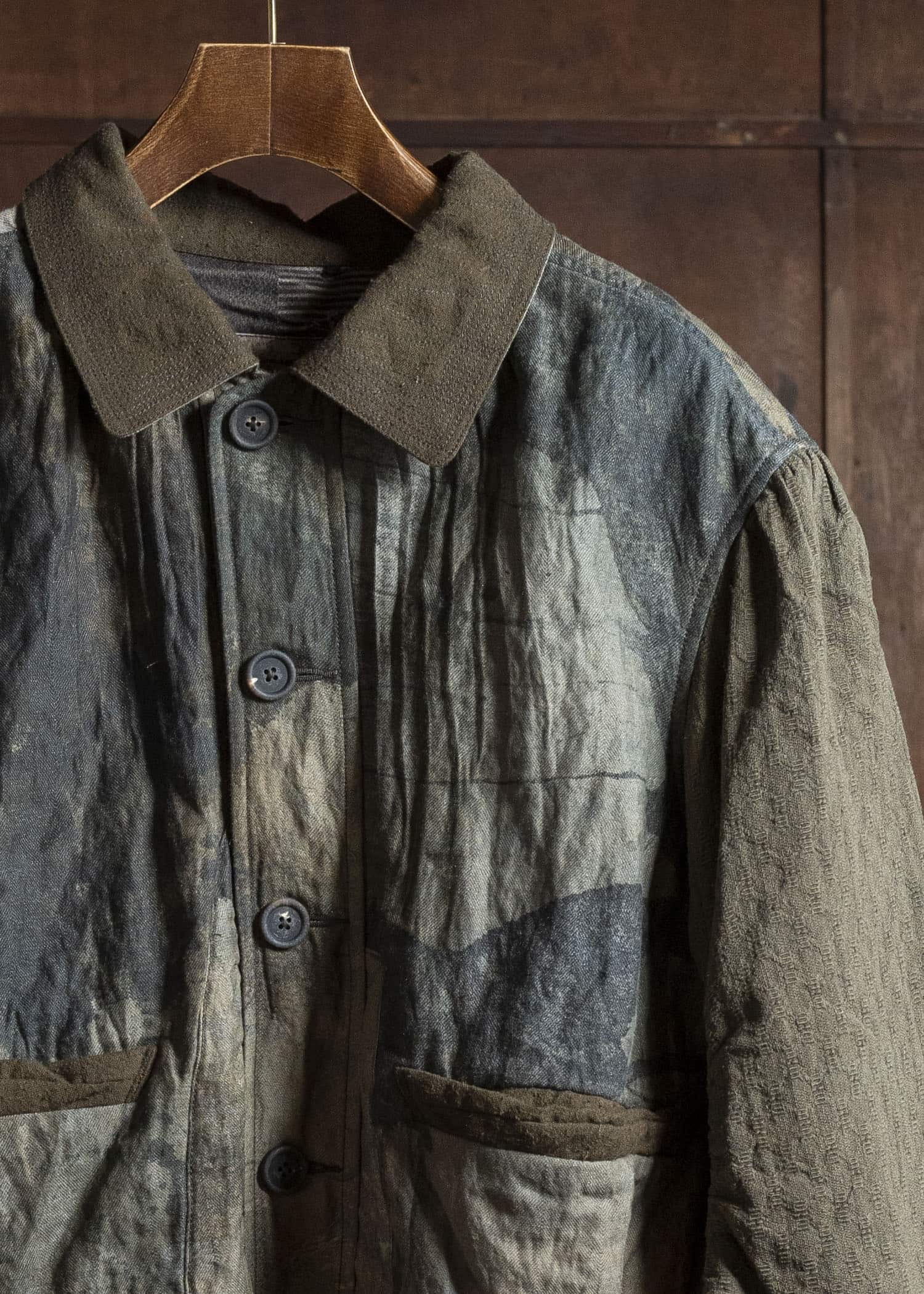 ZIGGY CHEN 0M2530952 HEAVY PATCHWORK JACKET 55