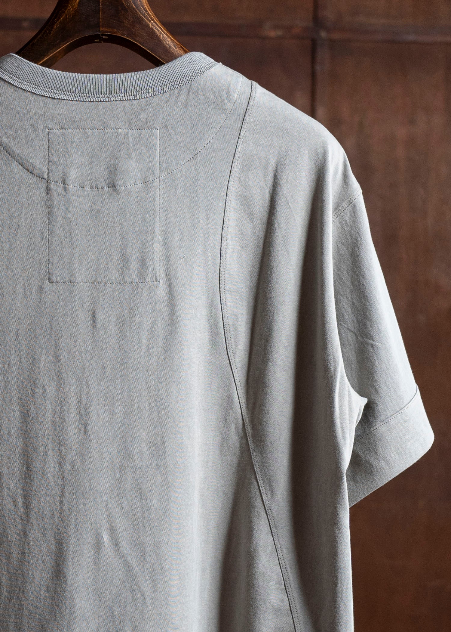 ZIGGY CHEN 0M2510218 Henley Neck T-Shirt LIGHT GRAY