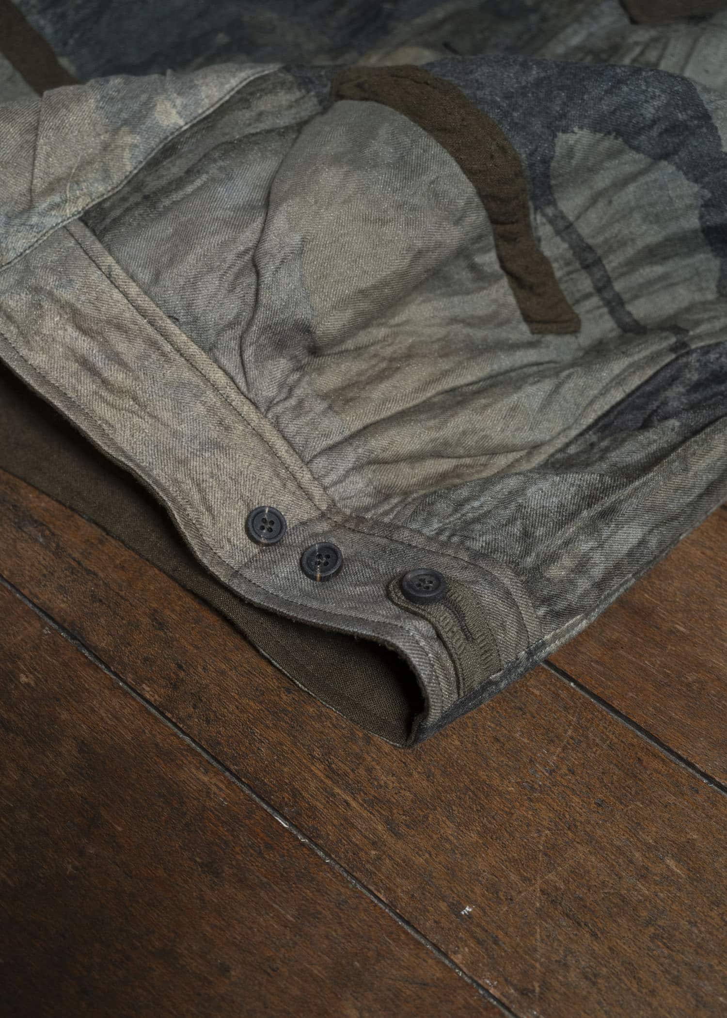 ZIGGY CHEN 0M2530952 HEAVY PATCHWORK JACKET 55