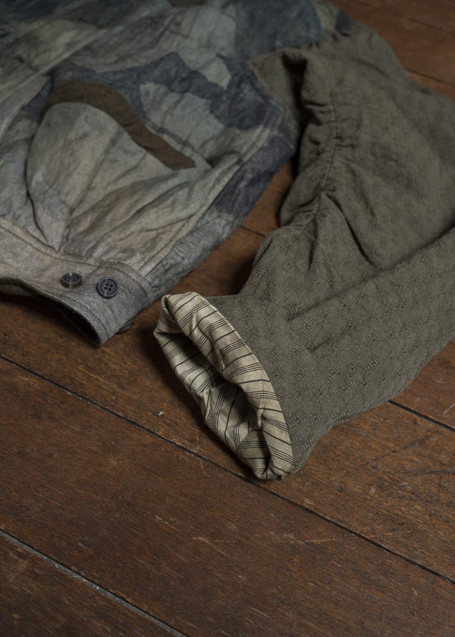 ZIGGY CHEN 0M2530952 HEAVY PATCHWORK JACKET 55