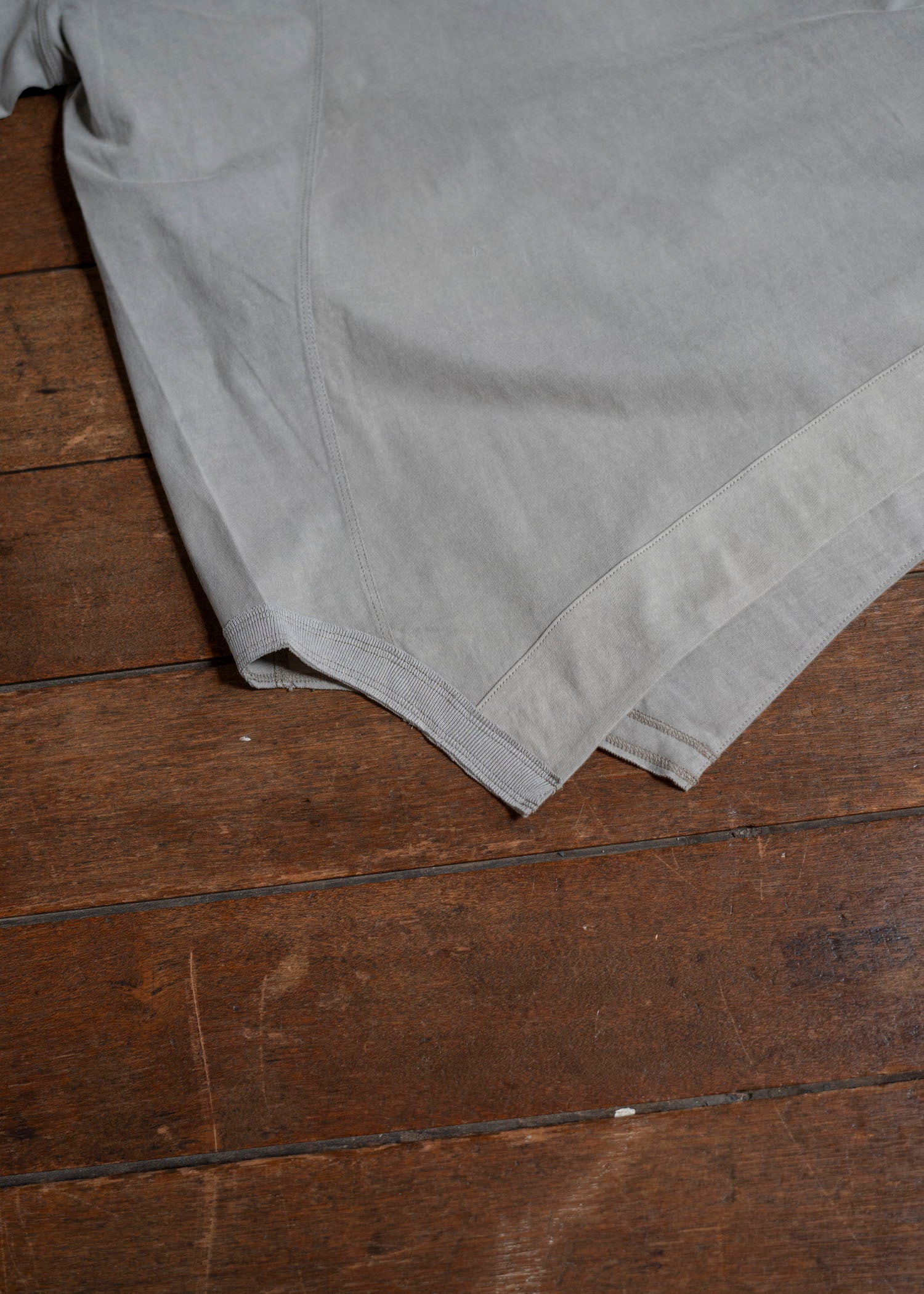 ZIGGY CHEN 0M2510218 Henley Neck T-Shirt LIGHT GRAY