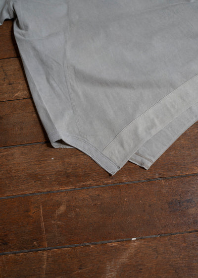 ZIGGY CHEN 0M2510218 Henley Neck T-Shirt LIGHT GRAY