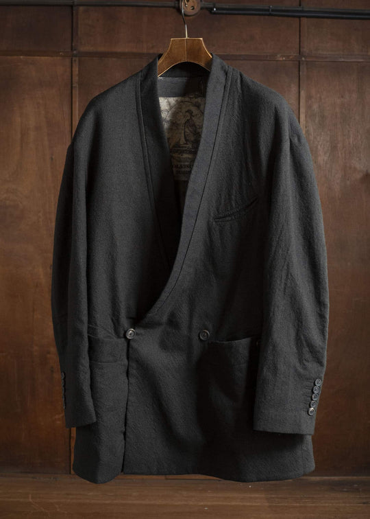 ZIGGY CHEN 0M2530902 DOUBLE-BREASTED ORIENTAL BLAZER 55