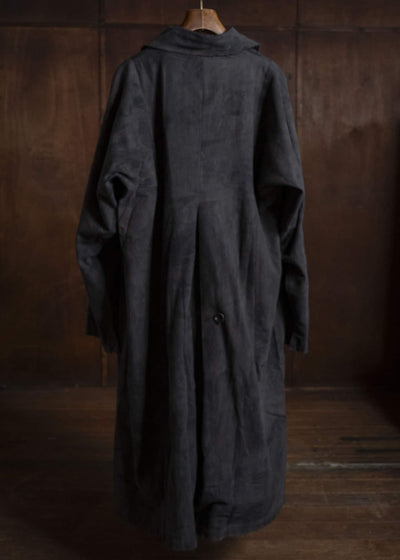 Gathering Textiles Farmer Coat Handloom Cotton , Nuturally Dyed FAC02-CO-PB