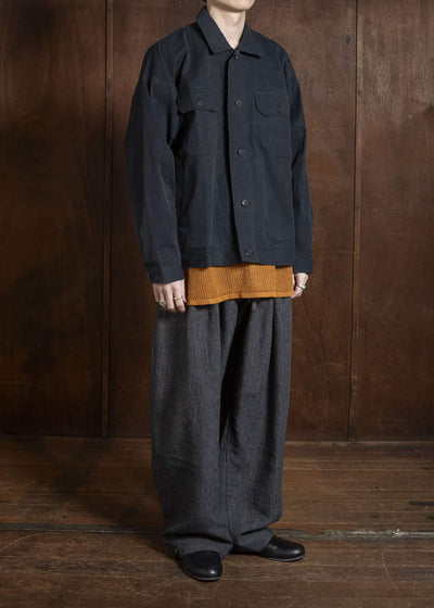 JACKET#64 TIME WASHED LIGHT | STONE GREY Time Washed Light | Off Black
