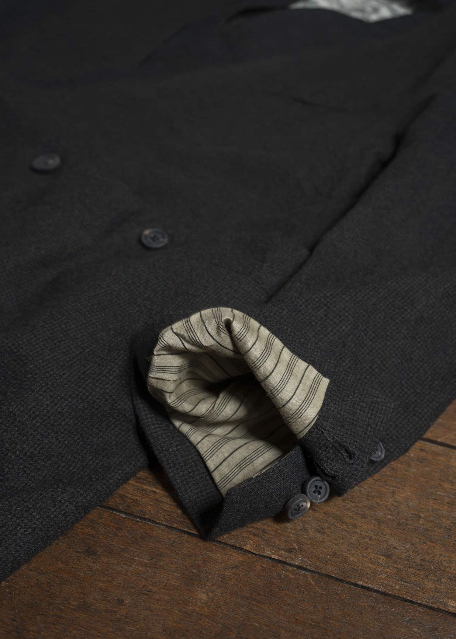 ZIGGY CHEN 0M2530902 DOUBLE-BREASTED ORIENTAL BLAZER 55