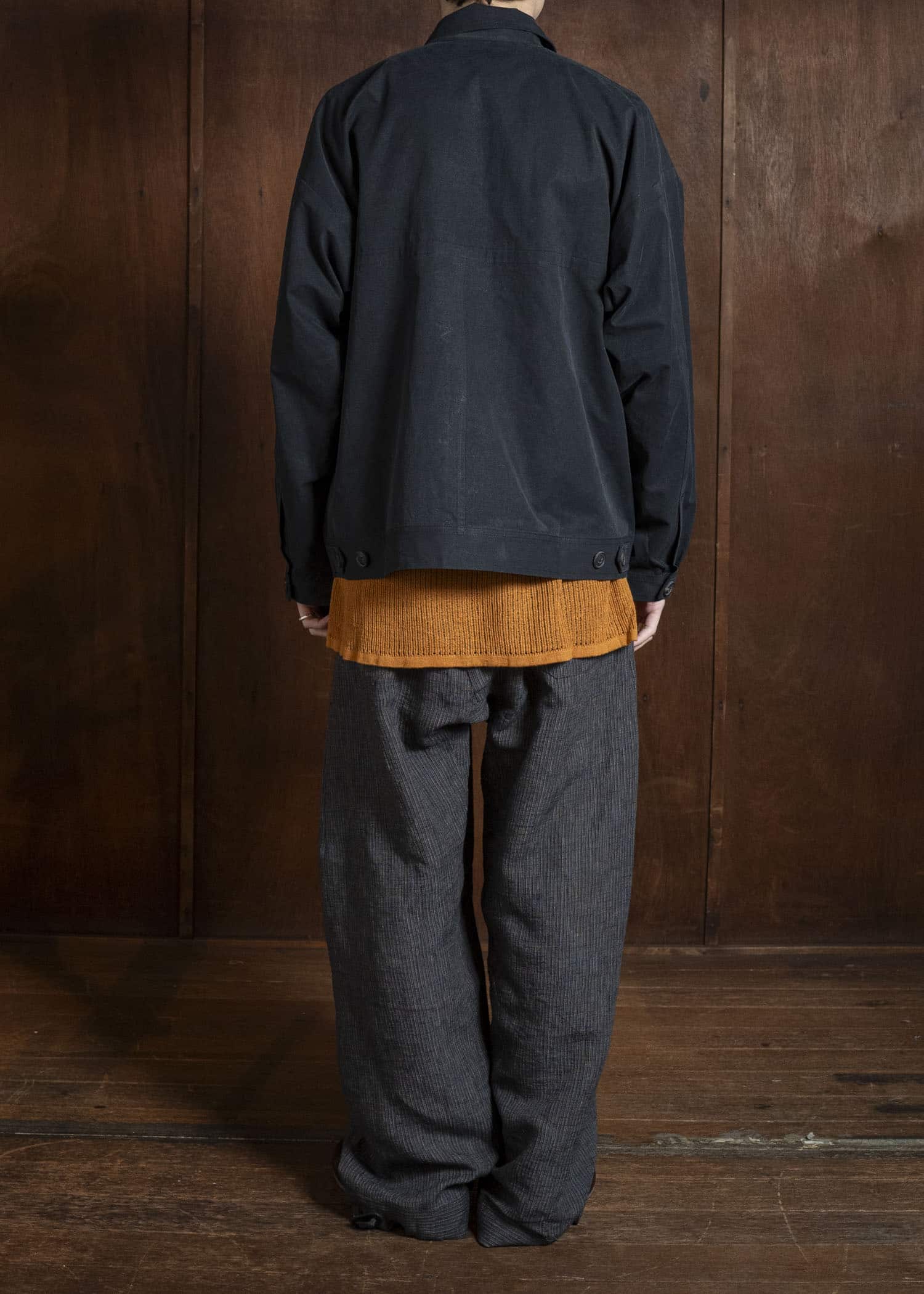 JAN-JAN VAN ESSCHE JACKET#64 TIME WASHED LIGHT | STONE GREY Time Washed Light | Off Black