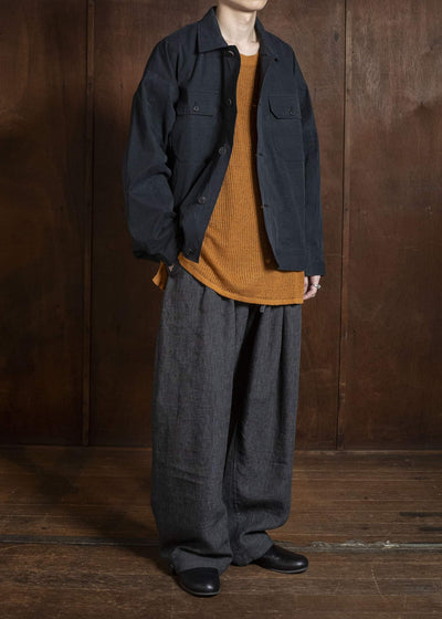 JAN-JAN VAN ESSCHE JACKET#64 TIME WASHED LIGHT | STONE GREY Time Washed Light | Off Black